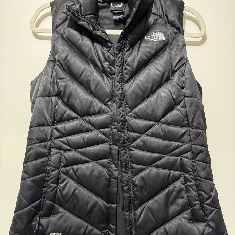 The North Face Black Quilted Vest